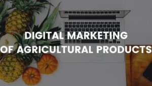 Digital Marketing of Agricultural Products