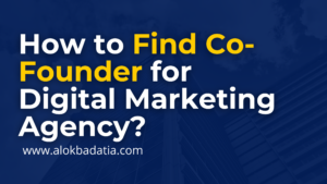 how to find the right co-founder for digital agency & stake sharing structure within co founders